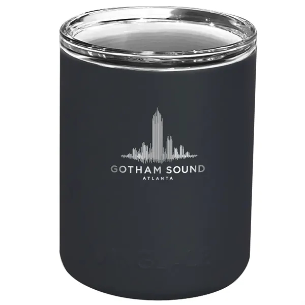 Black color option for Vinglacé® 12 Oz. Whiskey Glass, Laser, Premium