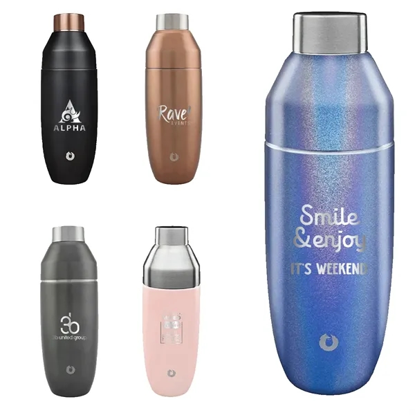 Extra color option for Snowfox® 24 Oz. Cocktail Shaker, Laser, Premium