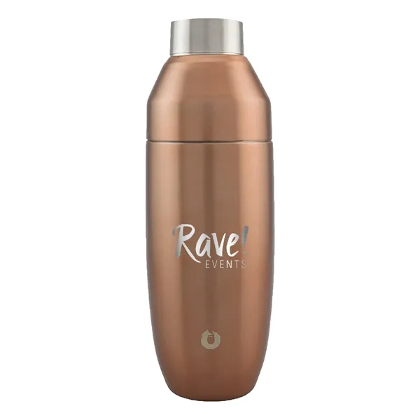 Gold color option for Snowfox® 24 Oz. Cocktail Shaker, Laser, Premium