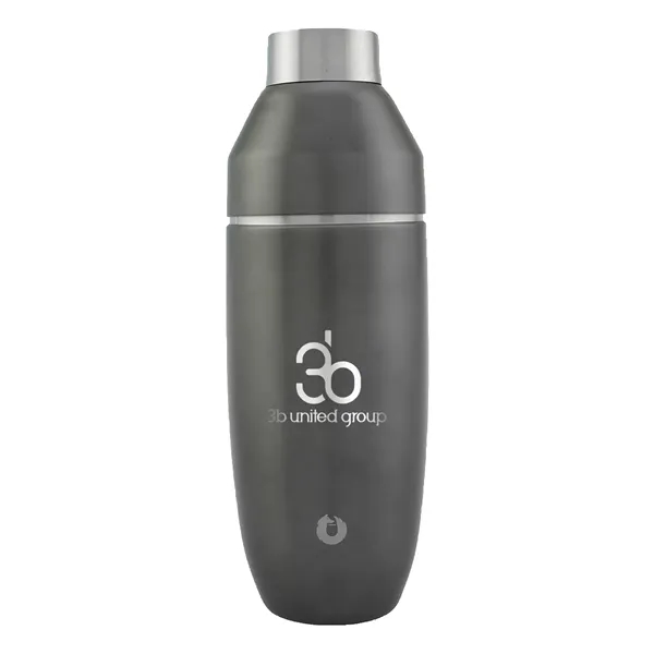 Olive Gray color option for Snowfox® 24 Oz. Cocktail Shaker, Laser, Premium