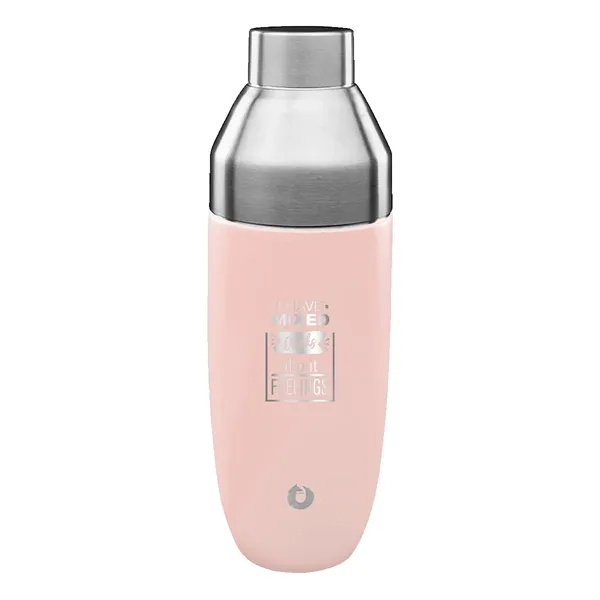 Pink color option for Snowfox® 24 Oz. Cocktail Shaker, Laser, Premium