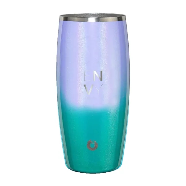 Mermaid color option for Snowfox® 18 Oz. Shimmer Beer Glass, Laser, Standard