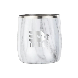 Photo of Snowfox® 11 Oz. Marble Rocks Glass, Laser, Premium