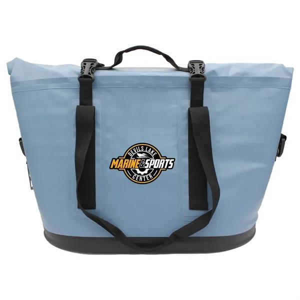 Slate Blue color option for Otaria™ Cooler Tote Bag, Full Color Digital