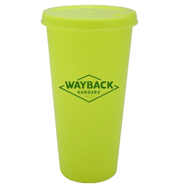 Neon Yellow color option for 26 Oz. Tumbler With Lid
