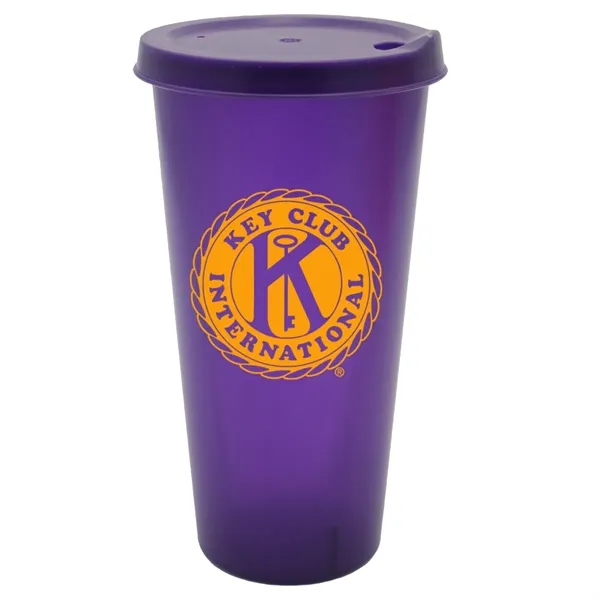 Trans Purple color option for 26 Oz. Tumbler With Lid