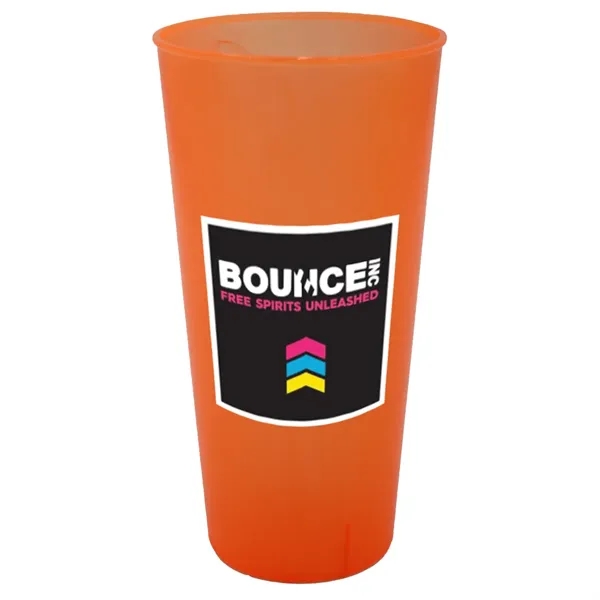 Neon Orange color option for 26 Oz. Tumbler, Full Color Digital