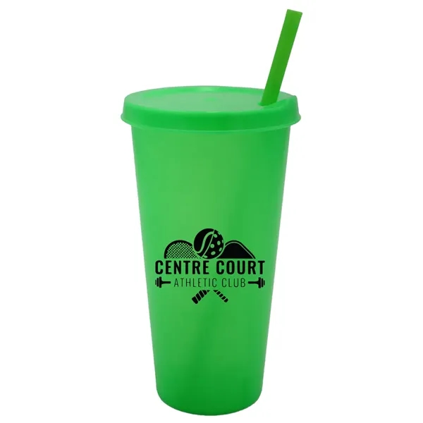 Neon Green color option for 26 Oz. Tumbler With Lid And Straw