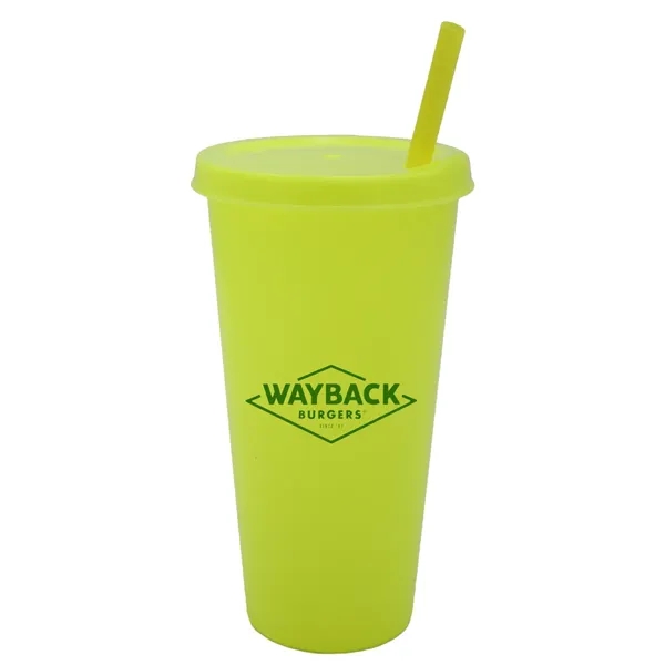 Neon Yellow color option for 26 Oz. Tumbler With Lid And Straw
