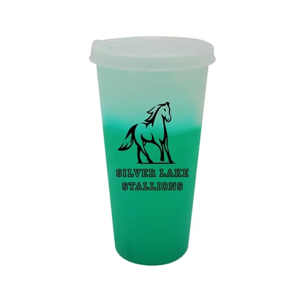 Frosted To Green color option for Mood™ 26 Oz. Tumbler With Lid