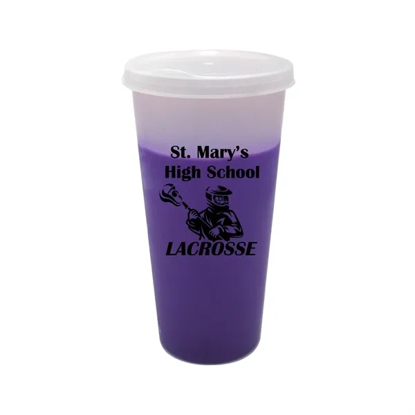 Frosted To Purple color option for Mood™ 26 Oz. Tumbler With Lid