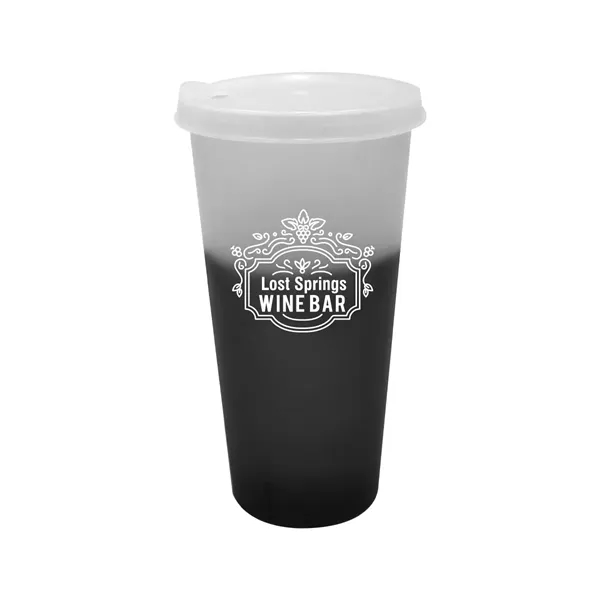 Frosted To Smoke color option for Mood™ 26 Oz. Tumbler With Lid