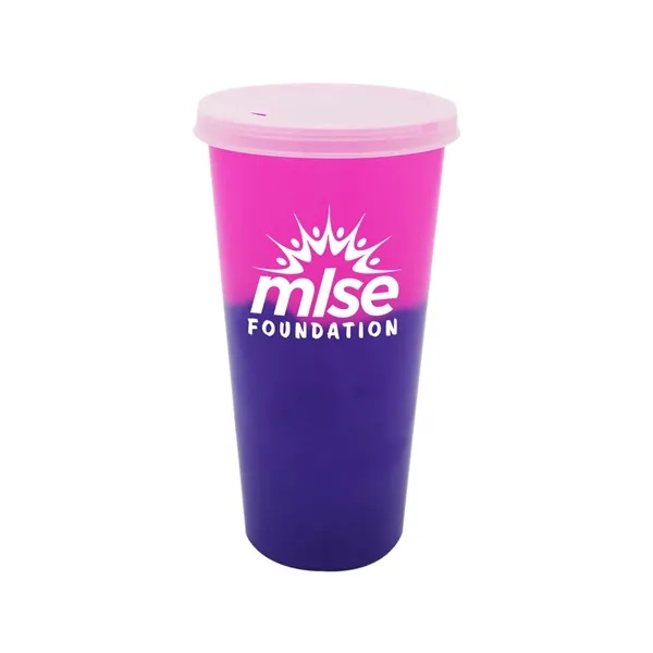 Pink To Purple color option for Mood™ 26 Oz. Tumbler With Lid