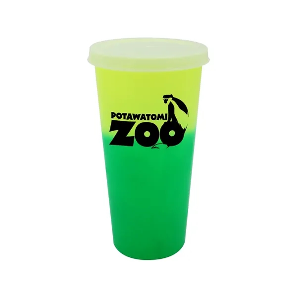 Yellow To Green color option for Mood™ 26 Oz. Tumbler With Lid