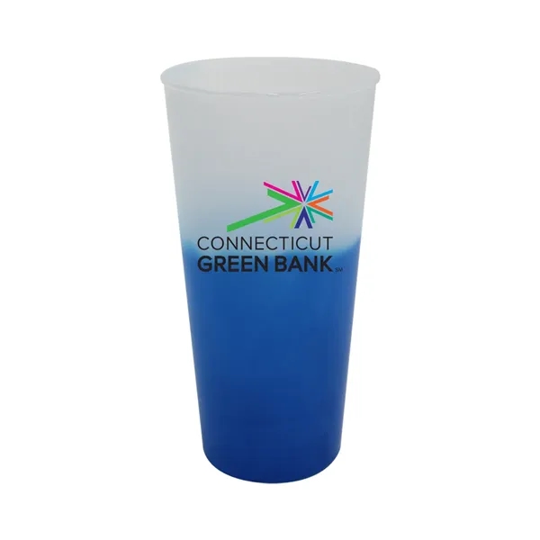 Frosted To Blue color option for Mood™ 26 Oz. Tumbler, Full Color Digital
