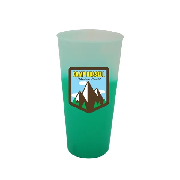 Frosted To Green color option for Mood™ 26 Oz. Tumbler, Full Color Digital