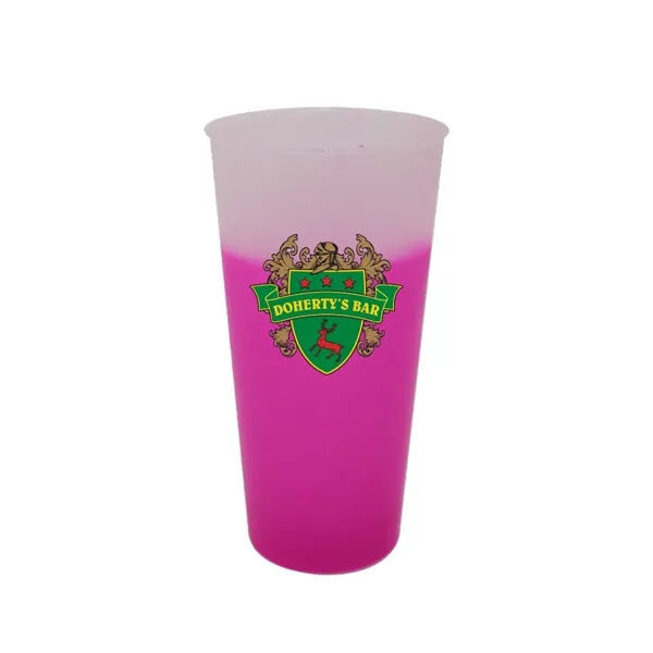 Frosted To Pink color option for Mood™ 26 Oz. Tumbler, Full Color Digital