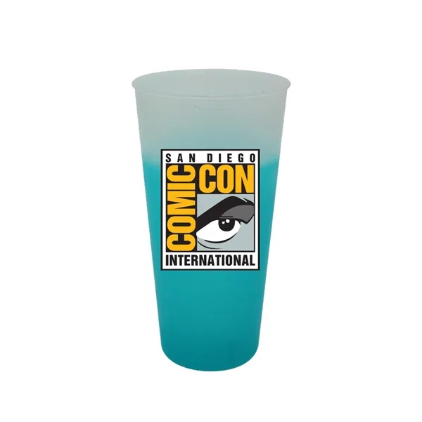 Frosted To Turquoise color option for Mood™ 26 Oz. Tumbler, Full Color Digital
