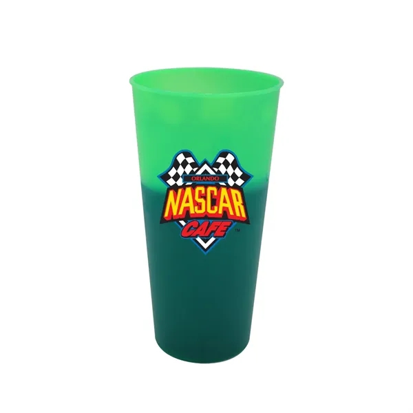 Green To Blue color option for Mood™ 26 Oz. Tumbler, Full Color Digital