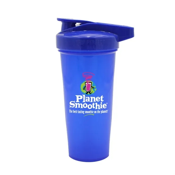 Trans Blue color option for Perfect Shaker™ 28 Oz. Made In Usa Activ Bottle, Full Colo