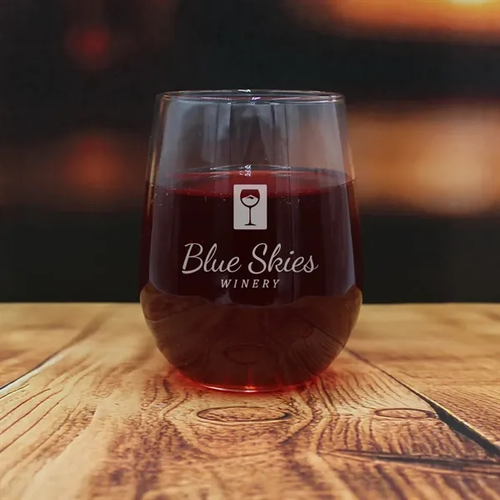 Main photo of 17 Oz. Stemless Wine Glass, Laser, Premium