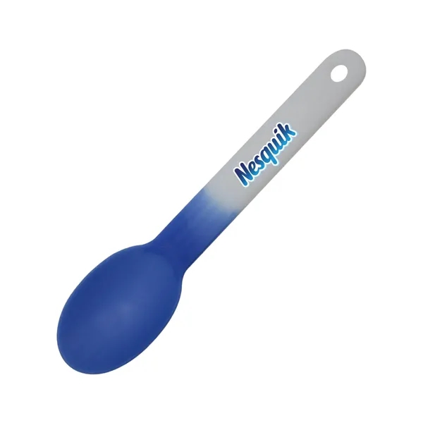 Frosted To Blue color option for Deluxe Mood™ Spoon, Full Color Digital