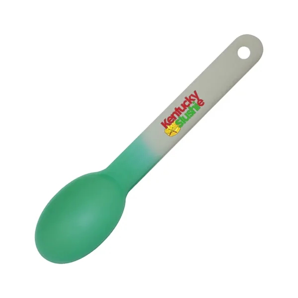 Frosted To Green color option for Deluxe Mood™ Spoon, Full Color Digital