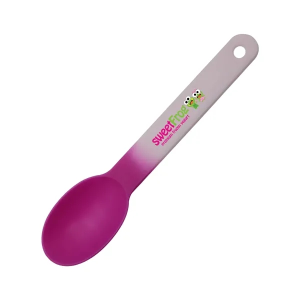 Frosted To Magenta color option for Deluxe Mood™ Spoon, Full Color Digital