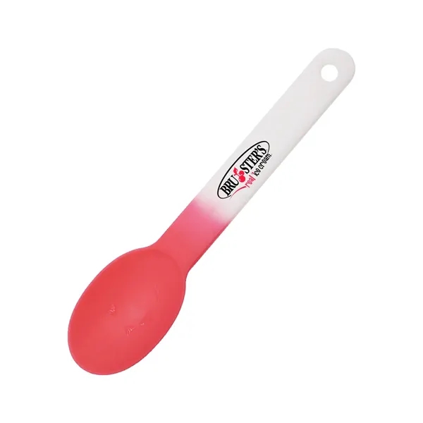 Frosted To Red color option for Deluxe Mood™ Spoon, Full Color Digital