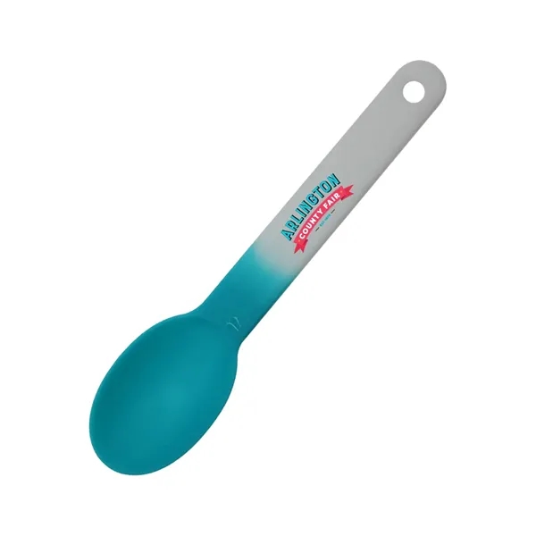 Frosted To Turquoise color option for Deluxe Mood™ Spoon, Full Color Digital