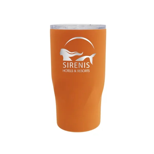 Orange color option for Halcyon® 4 In 1 Can Cooler, Laser Premium