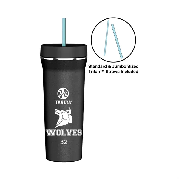 Onyx color option for Takeya® 32 Oz. Straw Tumbler
