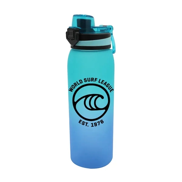 Light Blue To Blue color option for Halcyon® 30 Oz. Ombre Sport Bottle