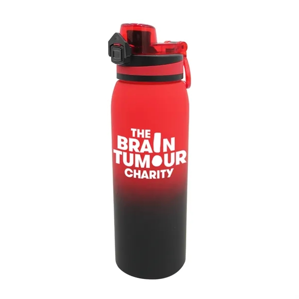 Red To Black color option for Halcyon® 30 Oz. Ombre Sport Bottle