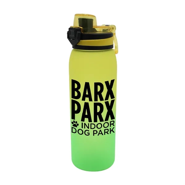 Yellow To Green color option for Halcyon® 30 Oz. Ombre Sport Bottle