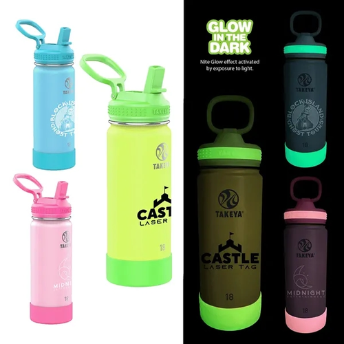 Main photo of Takeya® 18 Oz. Actives Glow In The Dark Bottle