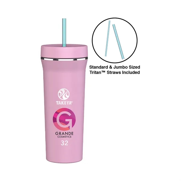 Pink Lavender color option for Takeya®  32 Oz. Straw Tumbler, Full Color Digital
