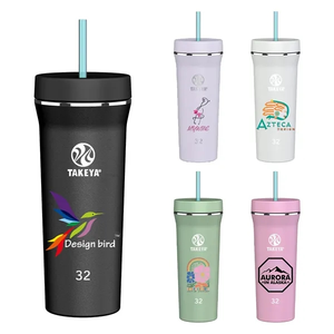 Photo of Takeya®  32 Oz. Straw Tumbler, Full Color Digital