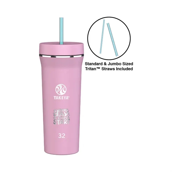 Pink Lavender color option for Takeya®  32 Oz. Straw Tumbler    Laser, Standard