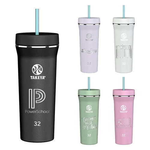Main photo of Takeya® 32 Oz. Straw Tumbler    Laser, Premium