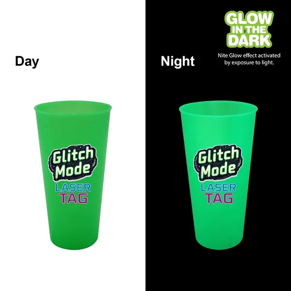 Green color option for Nite Glow 26 Oz. Tumbler, Full Color Digital