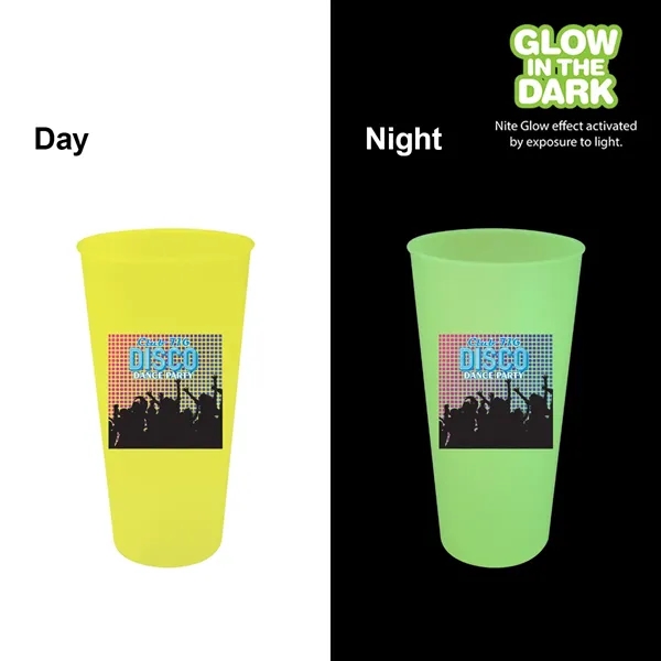 Yellow color option for Nite Glow 26 Oz. Tumbler, Full Color Digital