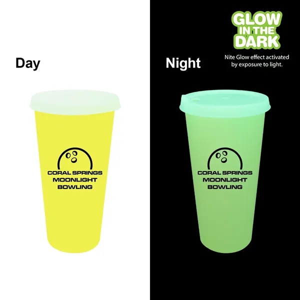 Yellow color option for Nite Glow 26 Oz. Tumbler With Lid