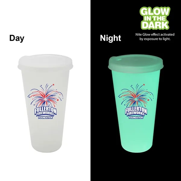 Nite Glow color option for Nite Glow 26 Oz. Tumbler With Lid, Full Color Digital