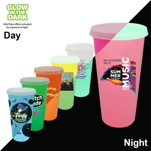 Main photo of Nite Glow 26 Oz. Tumbler With Lid, Full Color Digital