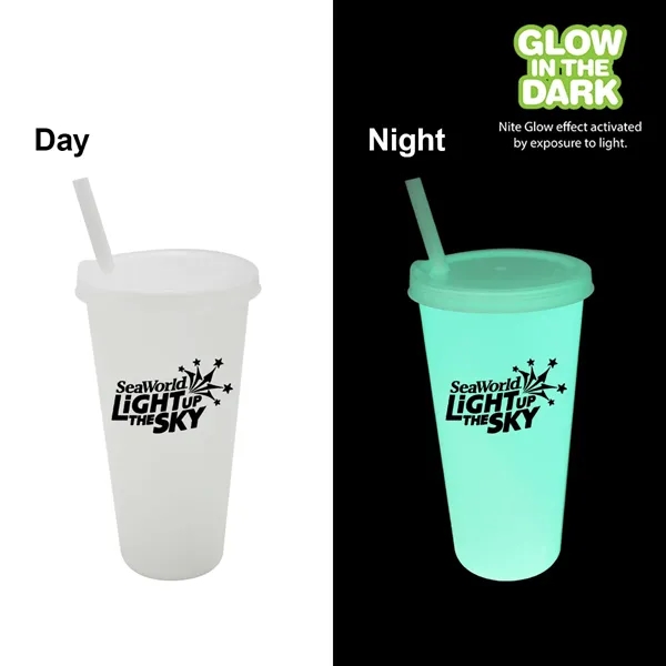 Nite Glow color option for Nite Glow 26 Oz. Tumbler With Lid & Straw