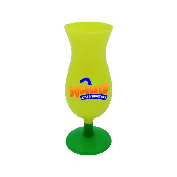Neon Yellow color option for 14 Oz. Mix & Match Hurricane Cup, Full Color Digital