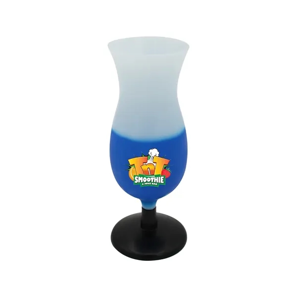 Frosted To Blue color option for Mood™ 14 Oz. Hurricane Cup, Full Color Digital