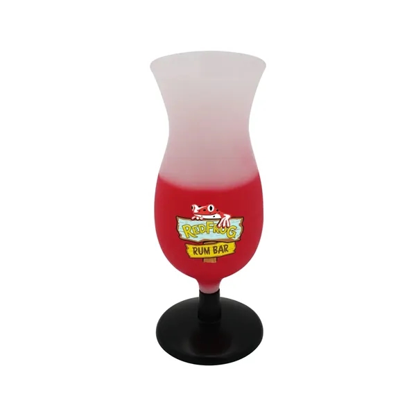 Frosted To Red color option for Mood™ 14 Oz. Hurricane Cup, Full Color Digital