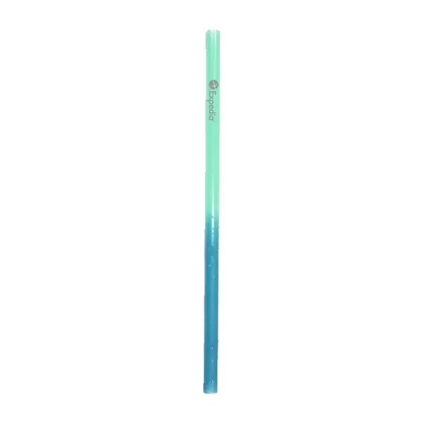 Green To Blue color option for Reusable Mood™ Straw   12 Pack